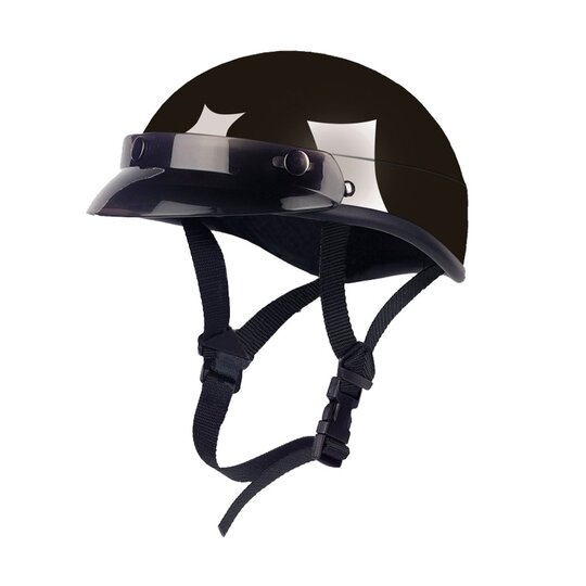 Braincap - Čierna lesklá