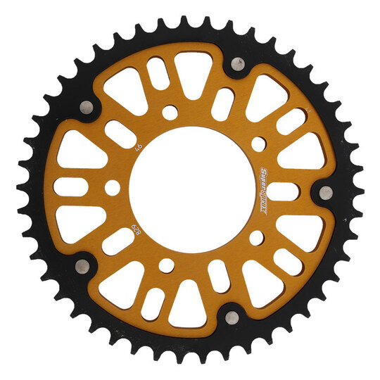 Reťazová rozeta SUPERSPROX STEALTH RST-829:46-GLD zlatá 46T, 530