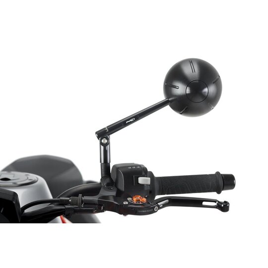 Zpätné zrkadlo PUIG RETRO 9795N čierna ľavý