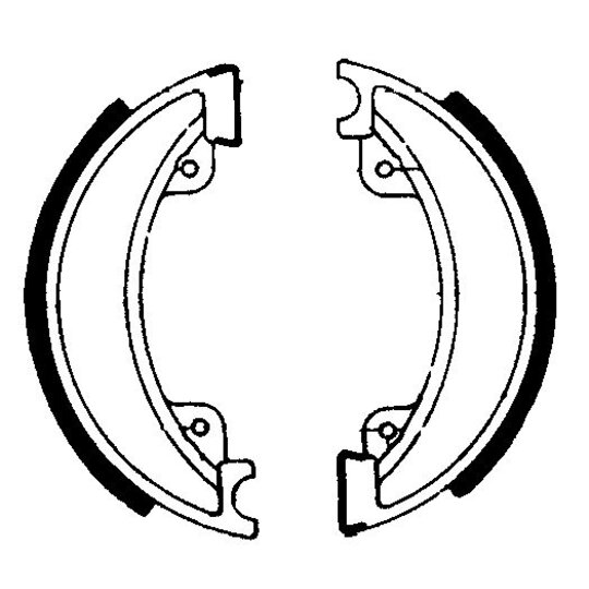 Brzdové čeľuste FERODO 225129045