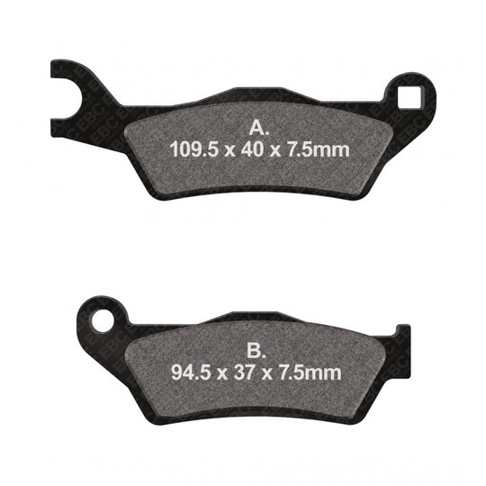 Brzdové obloženie EBC SFA732