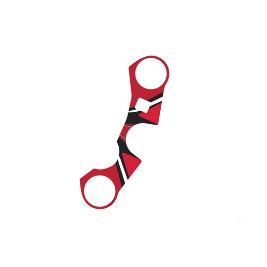 Ochranné nálepky na "okuliare" PUIG RADIKAL 6938R červené