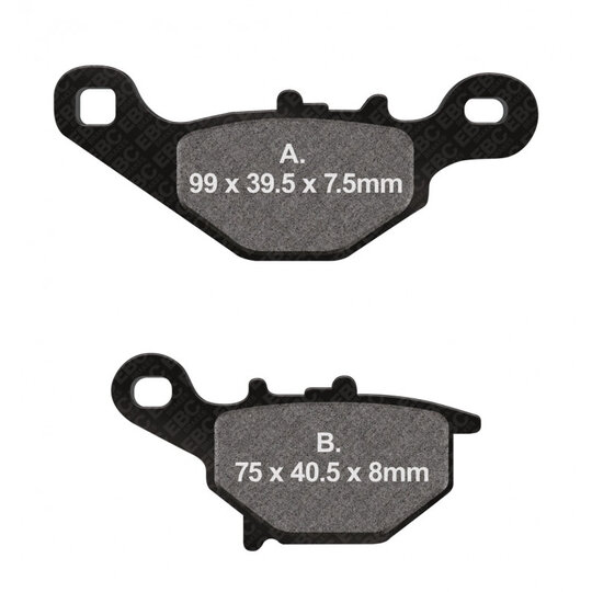 Brzdové obloženie EBC FA230TT