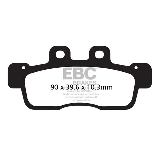Brzdové obloženie EBC SFA632