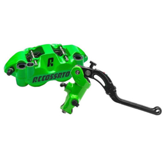 Brake master cylinder ACCOSSATO Painted 16x16 čierna