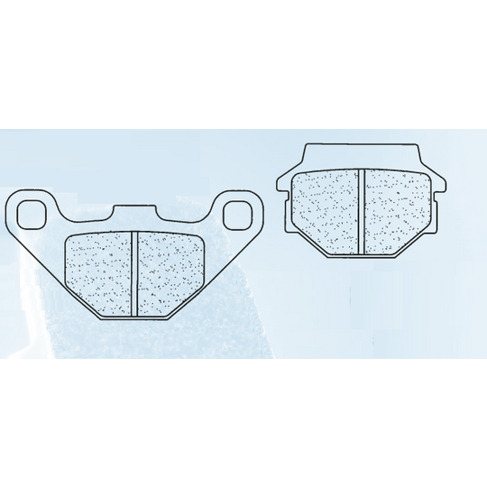 Brzdové obloženie CL BRAKES 2306 X59