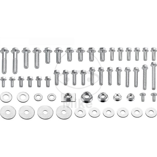 Súprava rôzneho spojovacieho materiálu JMP 53 kusov