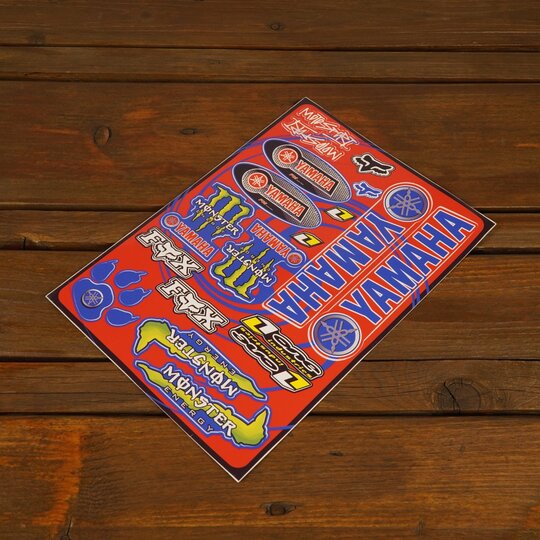 Set nálepiek a4 - yamaha 2 - NA4YAM2 (Custom)