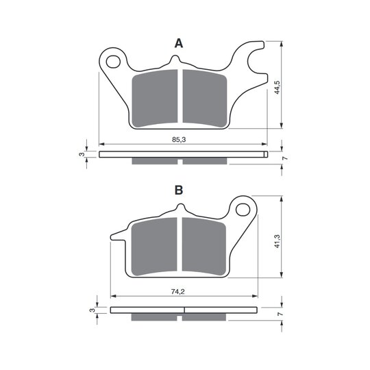 Brzdové obloženie GOLDFREN 336 AD