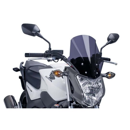 Plexi štít PUIG RACING 5991F tmavá dymová