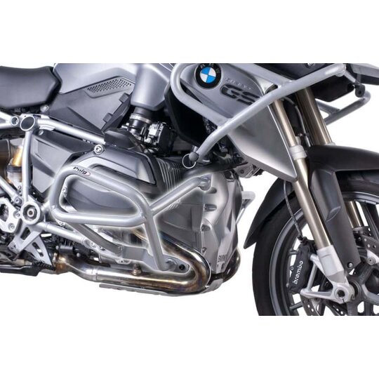 ochrana  motoru PUIG 7542U d 25mm sivá