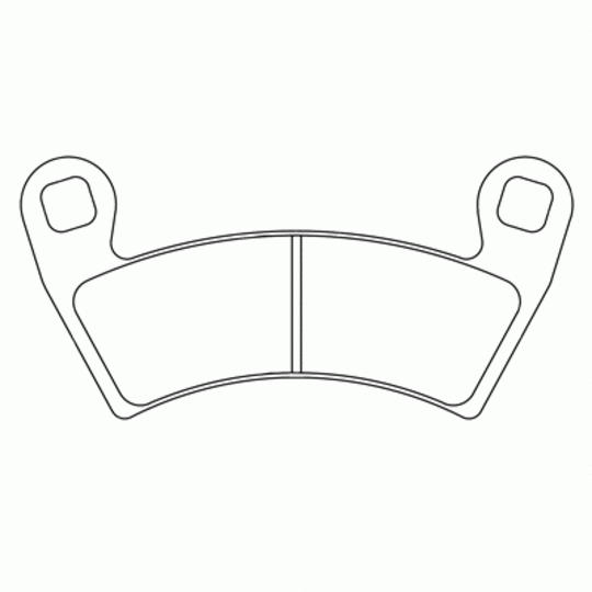 Brzdové obloženie CL BRAKES 1229 ATV1