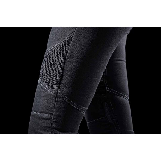 Furygan nohavice jean purdey evo slim blk - purdey evo 5