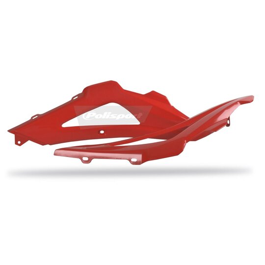 Spojler chladiča POLISPORT (pár) červené