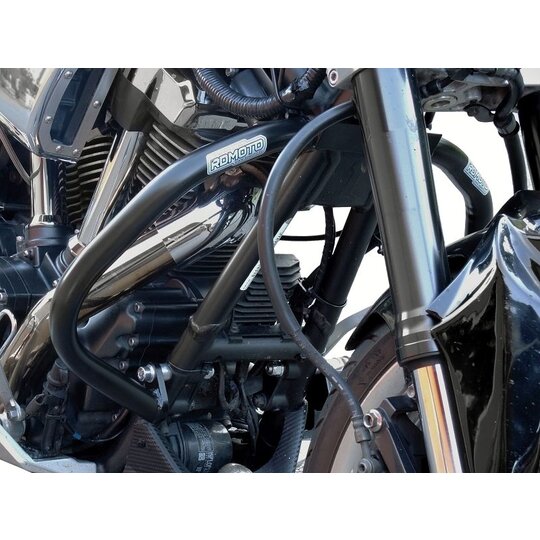 ochrana  motoru RDMOTO CF09KD matná čierna