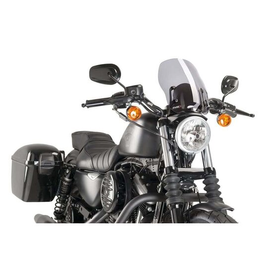 Plexi na motorku PUIG NEW. GEN TOURING 9283H dymové