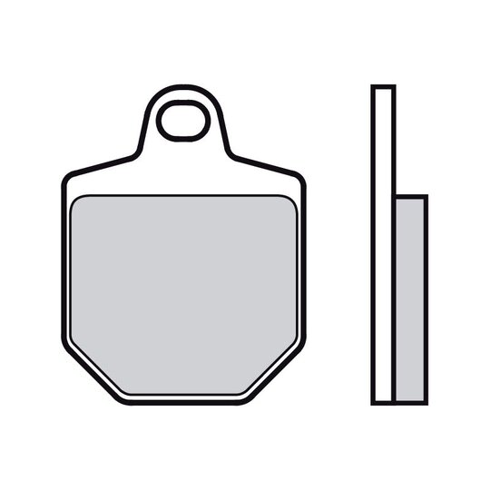 Brzdové obloženie BREMBO 07GR76SA