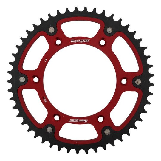 Rozeta SUPERSPROX STEALTH RST-8000:49-RED červené 49T, 520