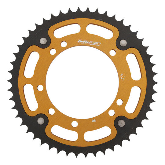 Reťazová rozeta SUPERSPROX STEALTH RST-457:50-GLD zlatá 50T, 420