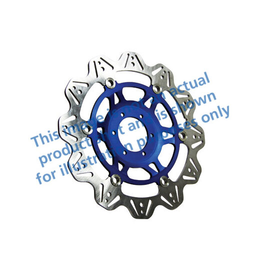 Brzdový kotúč EBC VR2089BLU modrá