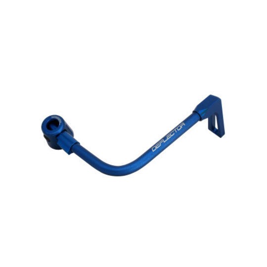 Lever guard ACCOSSATO with blue hose and joint right, aluminium