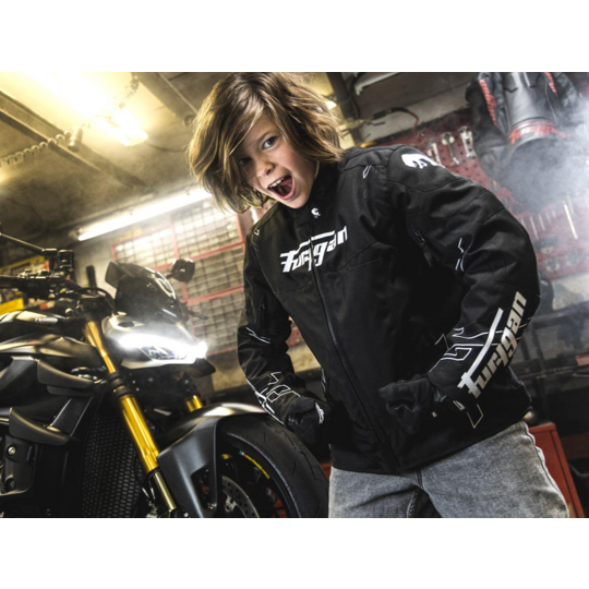 Furygan - bunda neon kid / black-white - Snímka obrazovky 2026-01-15 154034