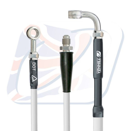 Hadica zadnej brzdy Venhill K02-2-032/P-WT biela