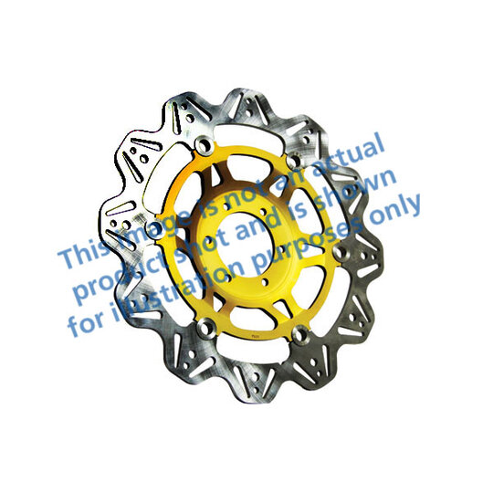 Brzdový kotúč EBC VR614GLD zlatá