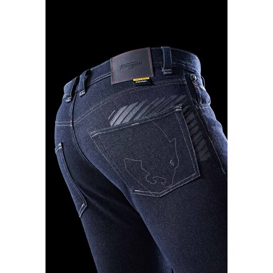 Furygan nohavice tyron x kevlar slim / dark blue - 00P_6645_582_details_3