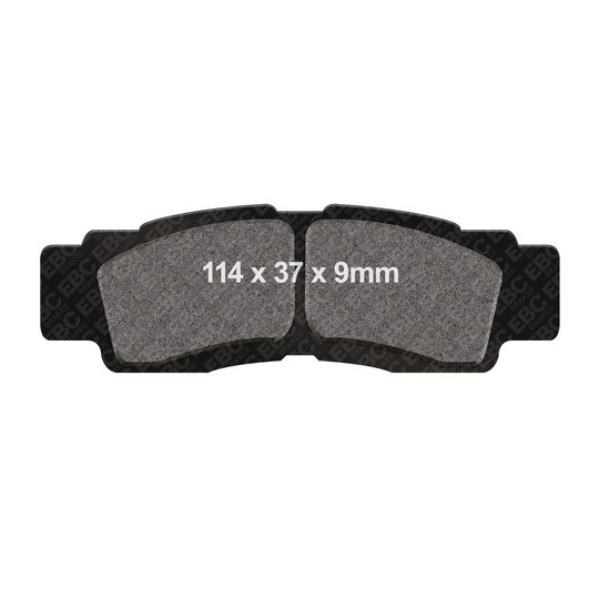 Brzdové obloženie EBC FA676TT