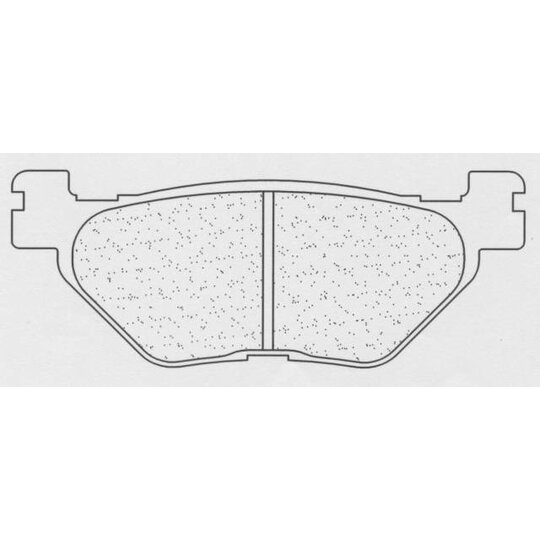 Brzdové obloženie CL BRAKES 1084 RX3