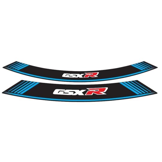 Linka na ráfik PUIG GSXR 5525A modrá linky na ráfik - sada 8ks