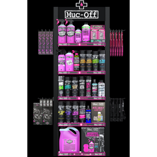 Single / Double LED Stand MUC-OFF 20897 (Pack 1) (Sides/hooks/plug)