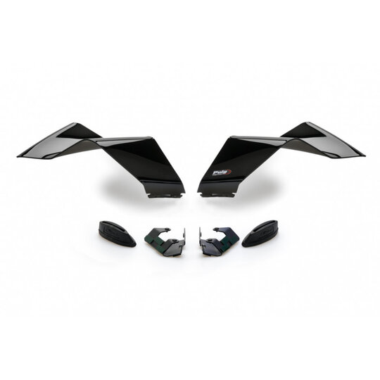 Frontal spoilers PUIG GP 20523N čierna
