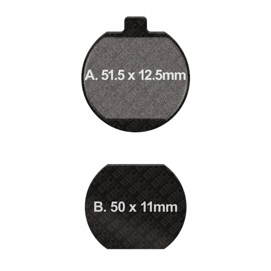 Brzdové obloženie EBC FA033