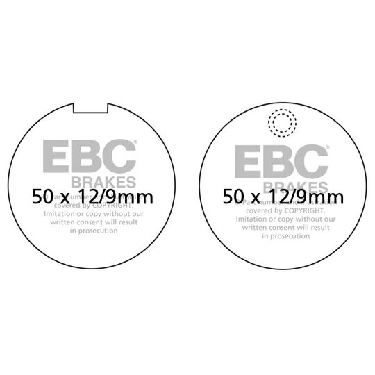 Brzdové obloženie EBC FA055