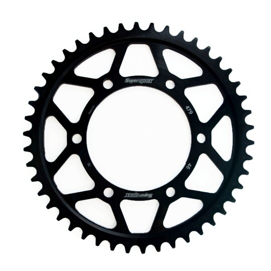 Reťazová rozeta SUPERSPROX RFE-479:46-BLK čierna 46T, 530