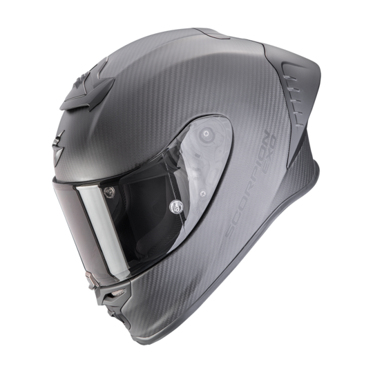 Scorpion prilba exo-r1 evo ii carbon air - solid / black - A_scorpionEXOR1EVOIICARBA_SOLID_MatBla