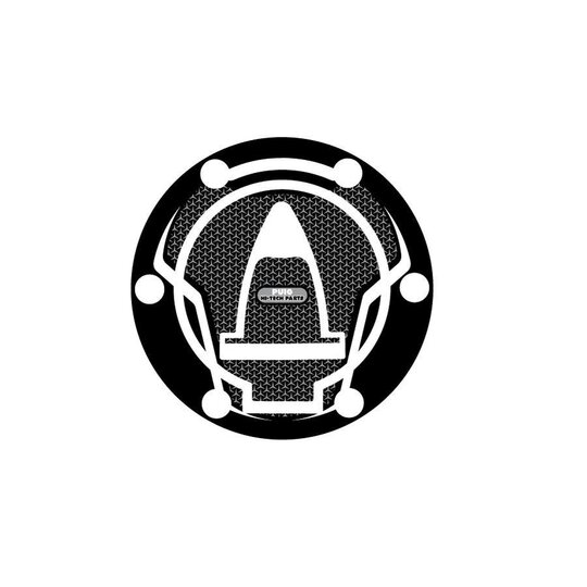 Ochranné nálepky na viečko nádrže PUIG NAKED 8172U sivá