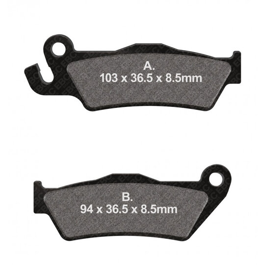 Brzdové obloženie EBC FA438HH