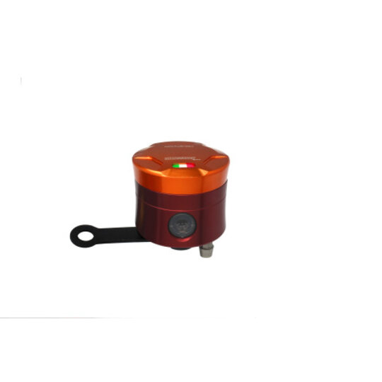 Nádržka na  brzdovú kvapalinu ACCOSSATO CNC-worked straight bracket included oranžová