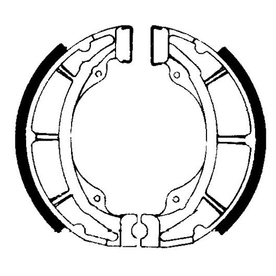 Brzdové čeľuste FERODO 225129029
