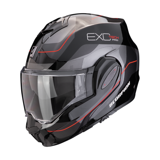 Scorpion prilba exo-tech evo pro - commuta / black-red - 119-435-163-04