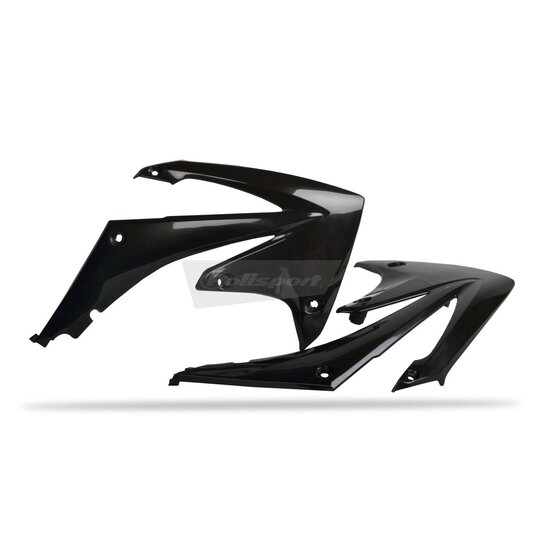 Spojler chladiča POLISPORT 8412700003 (pár) čierna