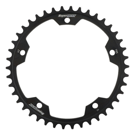 Reťazová rozeta SUPERSPROX RFE-795:42-BLK čierna 42T, 525