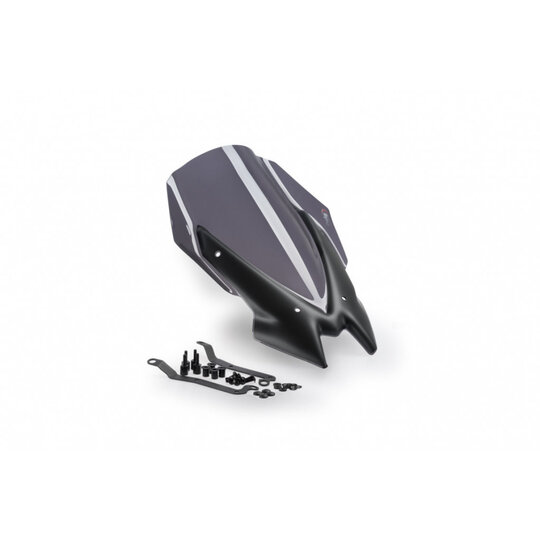 Plexi na motorku PUIG NEW. GEN TOURING 3841F tmavá dymová