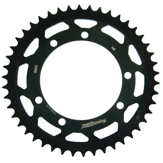 Reťazová rozeta SUPERSPROX RFE-6601:46-BLK čierna 46T, 420