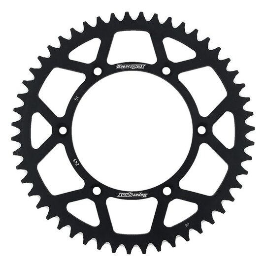 Rozeta  -hliník SUPERSPROX RAL-245:51-BLK čierna 51T, 520