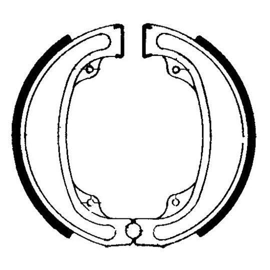 Brzdové čeľuste FERODO 225129047