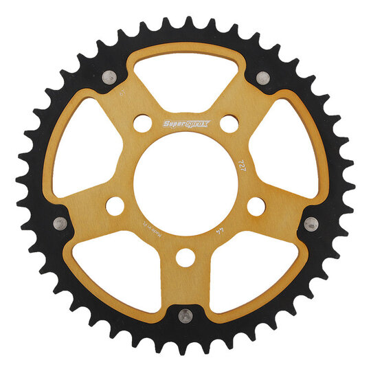 Reťazová rozeta SUPERSPROX STEALTH RST-727:44-GLD zlatá 44T, 525